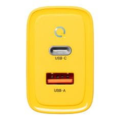 Tactical Rychlonabíječka Tactical Microgrid GaN 45W 2 x USB Yellow