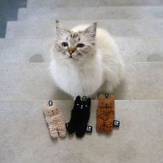 EBI D&D I LOVE HAPPY CATS Alfie- plyšová hračka pro kočky 11x5x1,5cm mix barev