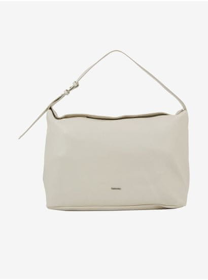 Calvin Klein Béžová dámská kabelka Calvin Klein Elevated Soft Shoulder Bag