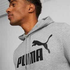 Puma Mikina šedá 170 - 175 cm/S Essential Big Logo Hoody