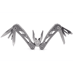 Ganzo Multi Tool G104-S multifunkční nástroj - kleště, stříbrná, 11 funkcí 