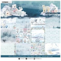 Aladine Scrapbookový blok Arctic Winter, 24 l. - Polární zima