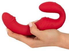 You2toys You2Toys Remote Controlled Strapless Strap-On 3 Motors Red