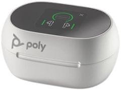 Poly VOYAGER FREE 60+ UC, USB-A, bílá