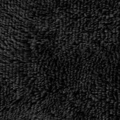 Eurofirany Přehoz na postel TIFANY 150x200 Design91 černý s kožešinovou texturou