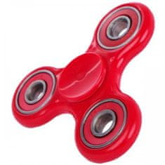 KIK Antistresový Fidget Spinner 7cm - červený II