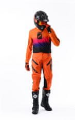 Kenny dres TITANIUM 24 premium černo-modro-oranžovo-bílo-růžový M