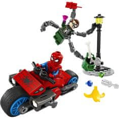 LEGO Marvel 76275 Honička na motorce: Spider-Man vs. Doc Ock - rozbaleno