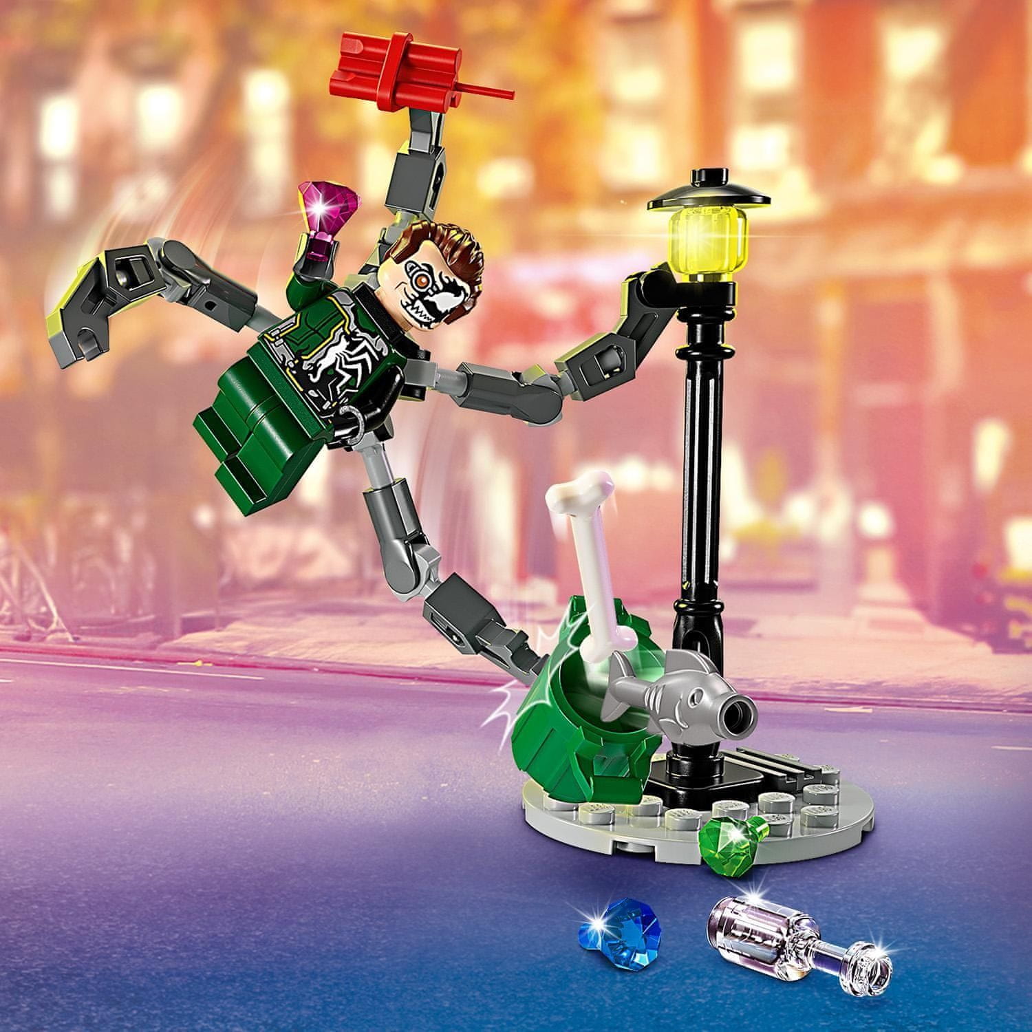 LEGO Marvel 76275 Honička na motorce: Spider-Man vs. Doc Ock