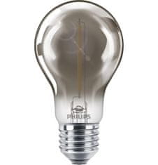 Philips LED Žárovka Philips Vintage Classic E27 A60 2,3W-15W smoky 2700K nestmívatelná