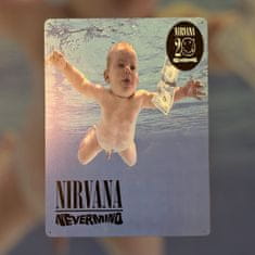 AUR NIRVANA Nevermind 40x30 plechová cedule