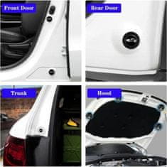 JOIRIDE® Ochrana dveří, Chránič dveří auta, Ochrana dveří automobilu (20 ks, 2,8 x 1,1 cm) | SLAMCALM