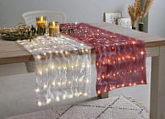 Weltbild Weltbild LED dekorační textilie Glamour, bordó