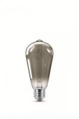 Philips LED Žárovka Philips Vintage Classic E27 ST64 2,3W-15W smoky 2700K nestmívatelná