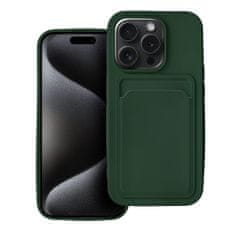 OEM Pouzdro OEM case CARD pro IPHONE 15 Pro green