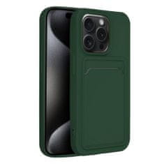 OEM Pouzdro OEM case CARD pro IPHONE 15 Pro green