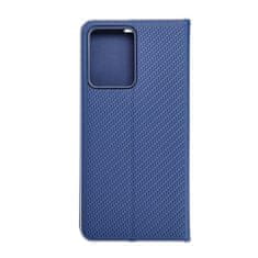 FORCELL Pouzdro LUNA Book Carbon pro XIAOMI Redmi NOTE 12 4G , modrá 5903396203428