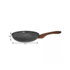 KINGHoff Kinghoff granitová pánev 24cm Granit Wood 8282