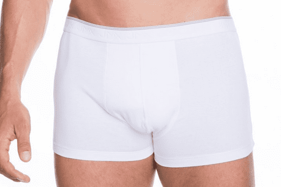 Julimex Pánské boxerky IRON basic style Julimex bílé L