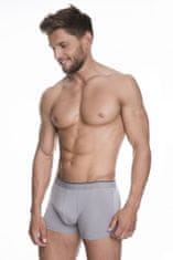 Julimex Pánské boxerky IRON basic style Julimex šedé XL