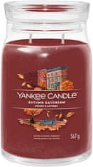 Yankee Candle Vonnásvíčka Signature ve skle velká Autumn Daydream 567g