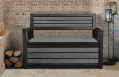 KETER Skrzynia/Ławka Keter Hudson Storage Bench 227L Graphite