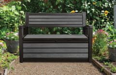 KETER Skrzynia/Ławka Keter Hudson Storage Bench 227L Graphite