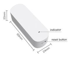 Moes Senzor nárazových vibrací ZigBee TUYA