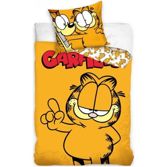 Carbotex Bavlněné ložní povlečení kocour Garfield