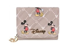 sarcia.eu DISNEY Mickey Mouse Beige, malá peněženka na zip, 11x8 cm 