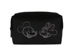 sarcia.eu DISNEY Minnie Mouse Růžovo-černá cestovní kosmetická taštička se zapínáním na zip, 3 ks. 