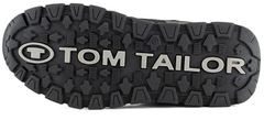 Tom Tailor Pánské kotníkové boty 4280310011 black (Velikost 43)