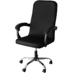 Malatec 22887 Elastický potah na kancelářskou židli černá