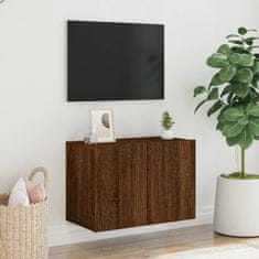 Vidaxl TV skříňka nástěnná hnědý dub 60 x 30 x 41 cm