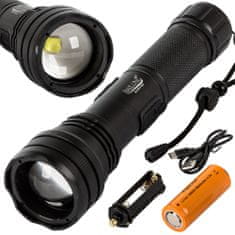 Bailong 08345 Svítilna LED CREE XHP160, IPX-5, 1000 m