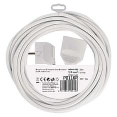 Emos Prodlužovací kabel s 1 zásuvkou 1,5 mm² MULO 10 m bílý