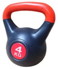 ACRAsport Činka kettlebell s cementovou náplní - 4 kg