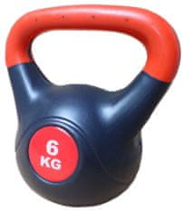 ACRAsport Činka kettlebell s cementovou náplní - 6 kg