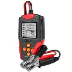 Qoltec Digitální tester baterií Qoltec s LCD displejem | 12V | 24V | 3Ah-200Ah