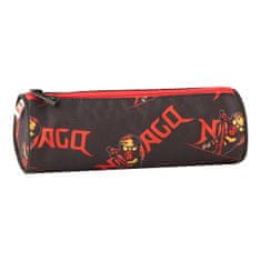 LEGO Bags Ninjago Red - pouzdro na tužky kulaté