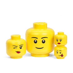 LEGO Storage úložná hlava (velikost L) - dívka