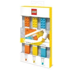 LEGO Stationery Zvýrazňovače, mix barev - 3 ks