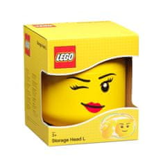 LEGO Storage úložná hlava (velikost L) - winky