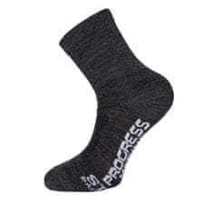 Progress Ponožky MANAGER Merino Lite šedé - 6-8
