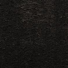 Greatstore Koberec HUARTE krátký vlas měkký a pratelný černý 80x150 cm