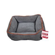 KONG Pelíšek pro psy KONG Lounger Bed S šedý/oranžový