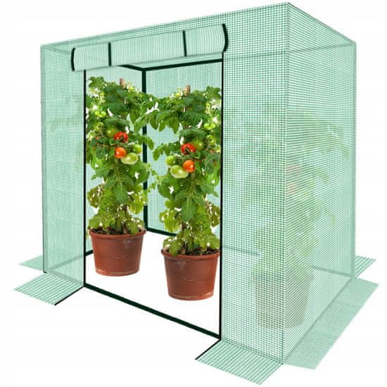 Iso Trade Mini zahradní fóliovník / skleník | 200x170x80 cm