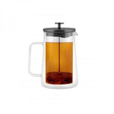 Vialli Design Konvice na čaj, kávu French Press dvoustěnná 1000ml, DIVA 9293 