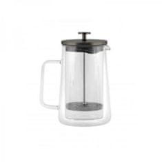 Vialli Design Konvice na čaj, kávu French Press dvoustěnná 1000ml, DIVA 9293 