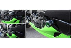 SEFIS STONE padací protektory Kawasaki ZX-6R 2009-2012 - Barva : Zelená